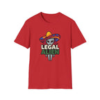 Legal Alien Graphic T-Shirt — Alien Wearing Sombrero Funny Mexican Pride Tee