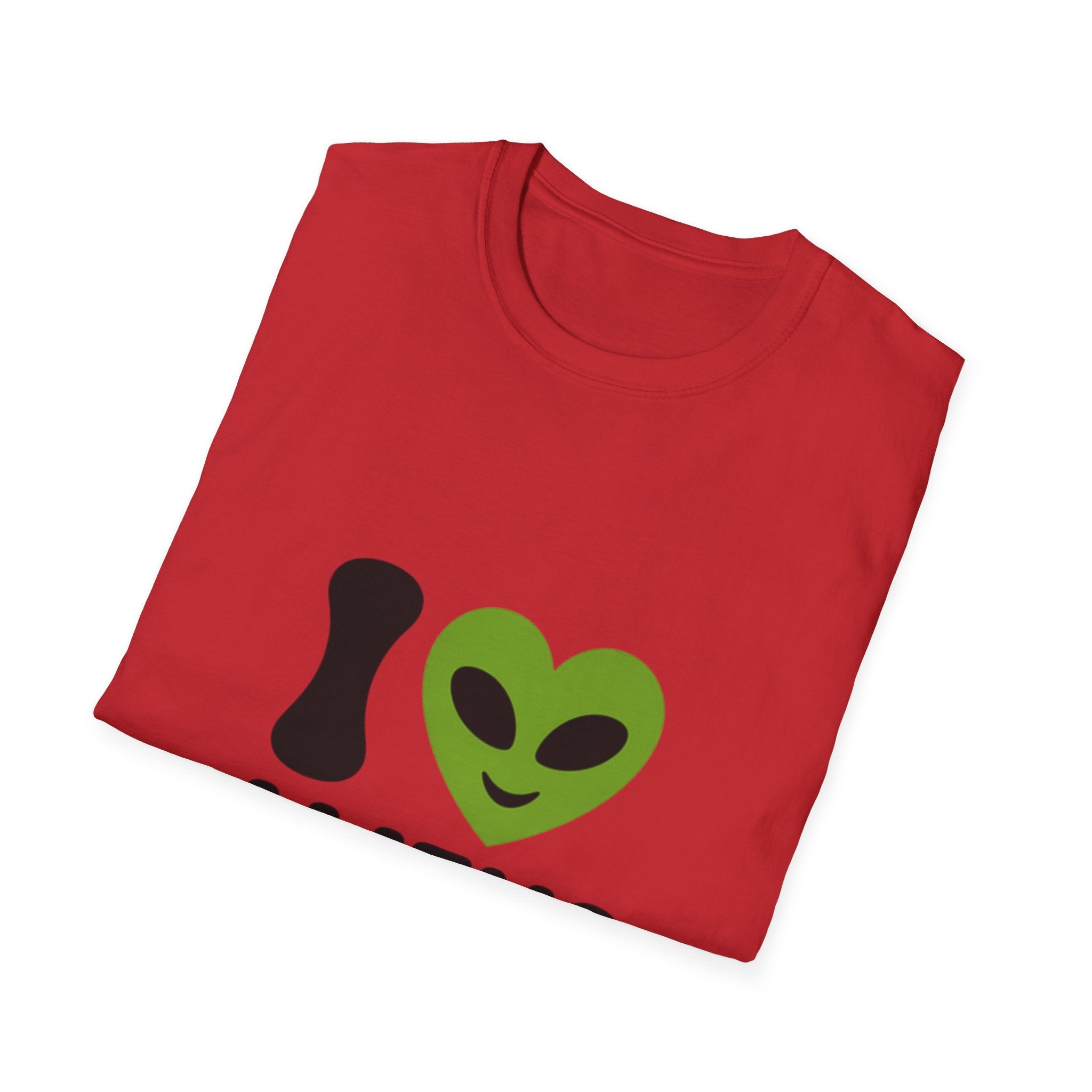 I Heart Aliens T-Shirt — Funny Alien Graphic Tee for Sci‑Fi Fans