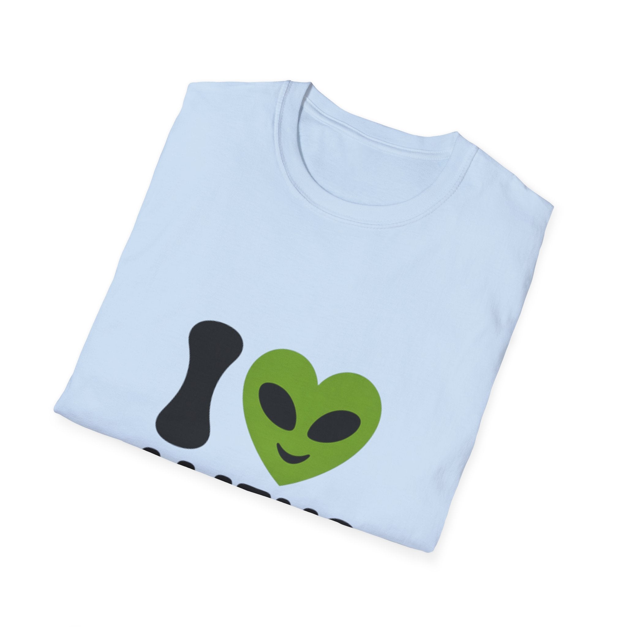 I Heart Aliens T-Shirt — Funny Alien Graphic Tee for Sci‑Fi Fans