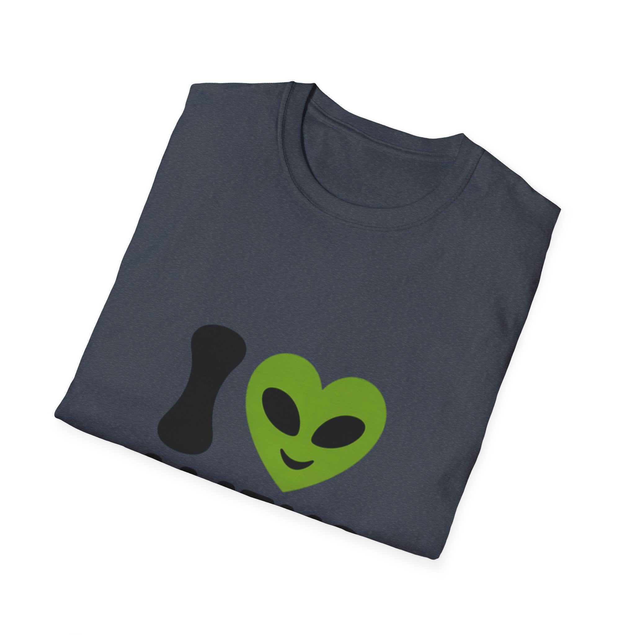 I Heart Aliens T-Shirt — Funny Alien Graphic Tee for Sci‑Fi Fans