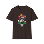 Legal Alien Graphic T-Shirt — Alien Wearing Sombrero Funny Mexican Pride Tee