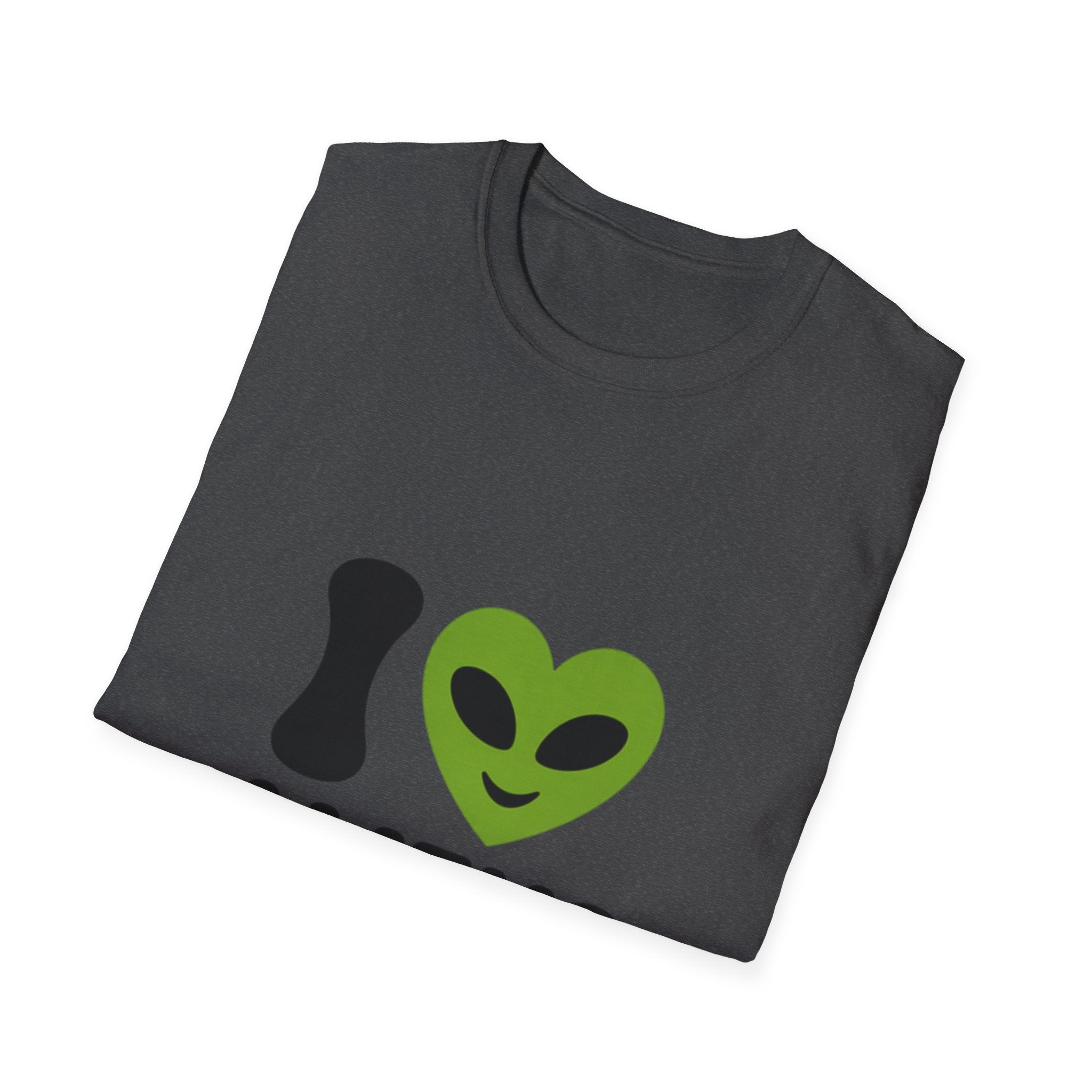 I Heart Aliens T-Shirt — Funny Alien Graphic Tee for Sci‑Fi Fans