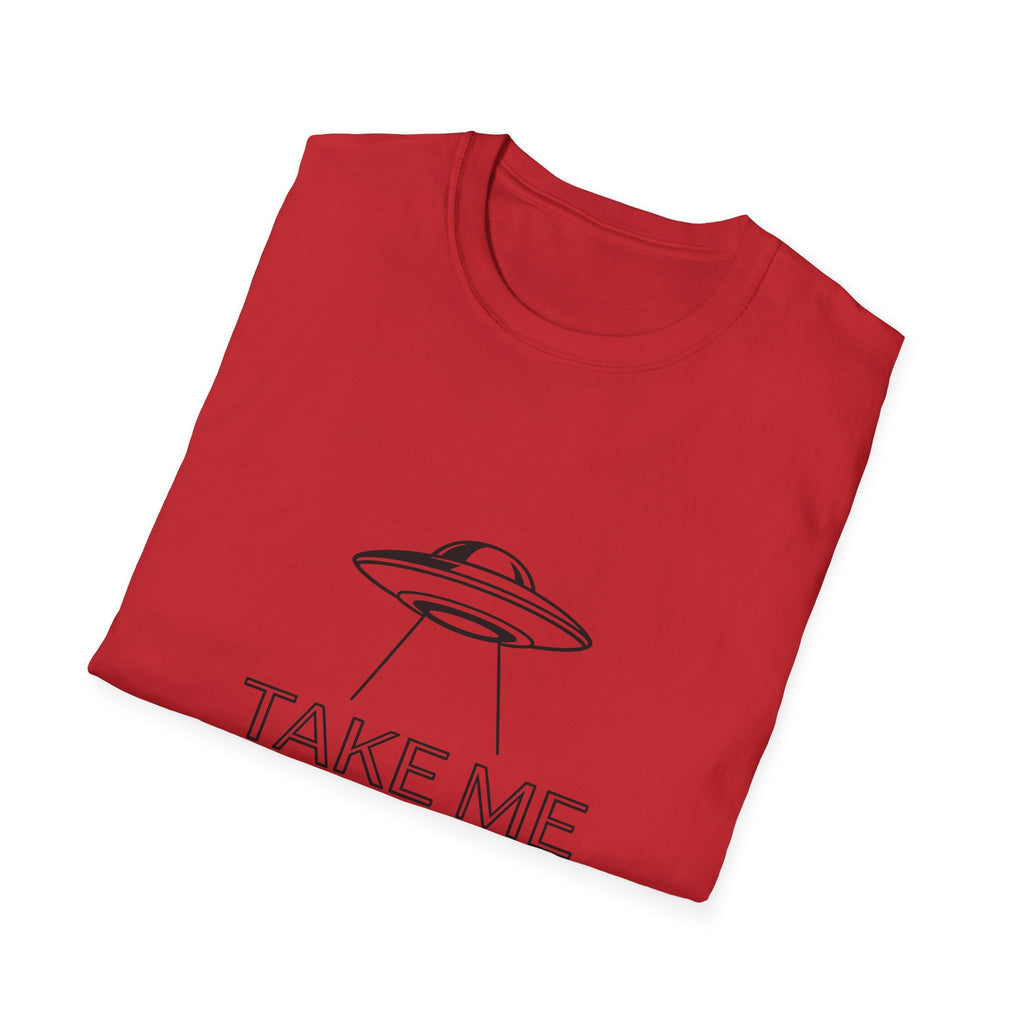 Take Me With You UFO T-Shirt — Alien Abduction Graphic Tee
