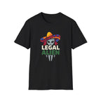 Legal Alien Graphic T-Shirt — Alien Wearing Sombrero Funny Mexican Pride Tee