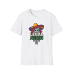 Legal Alien Graphic T-Shirt — Alien Wearing Sombrero Funny Mexican Pride Tee