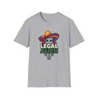 Legal Alien Graphic T-Shirt — Alien Wearing Sombrero Funny Mexican Pride Tee