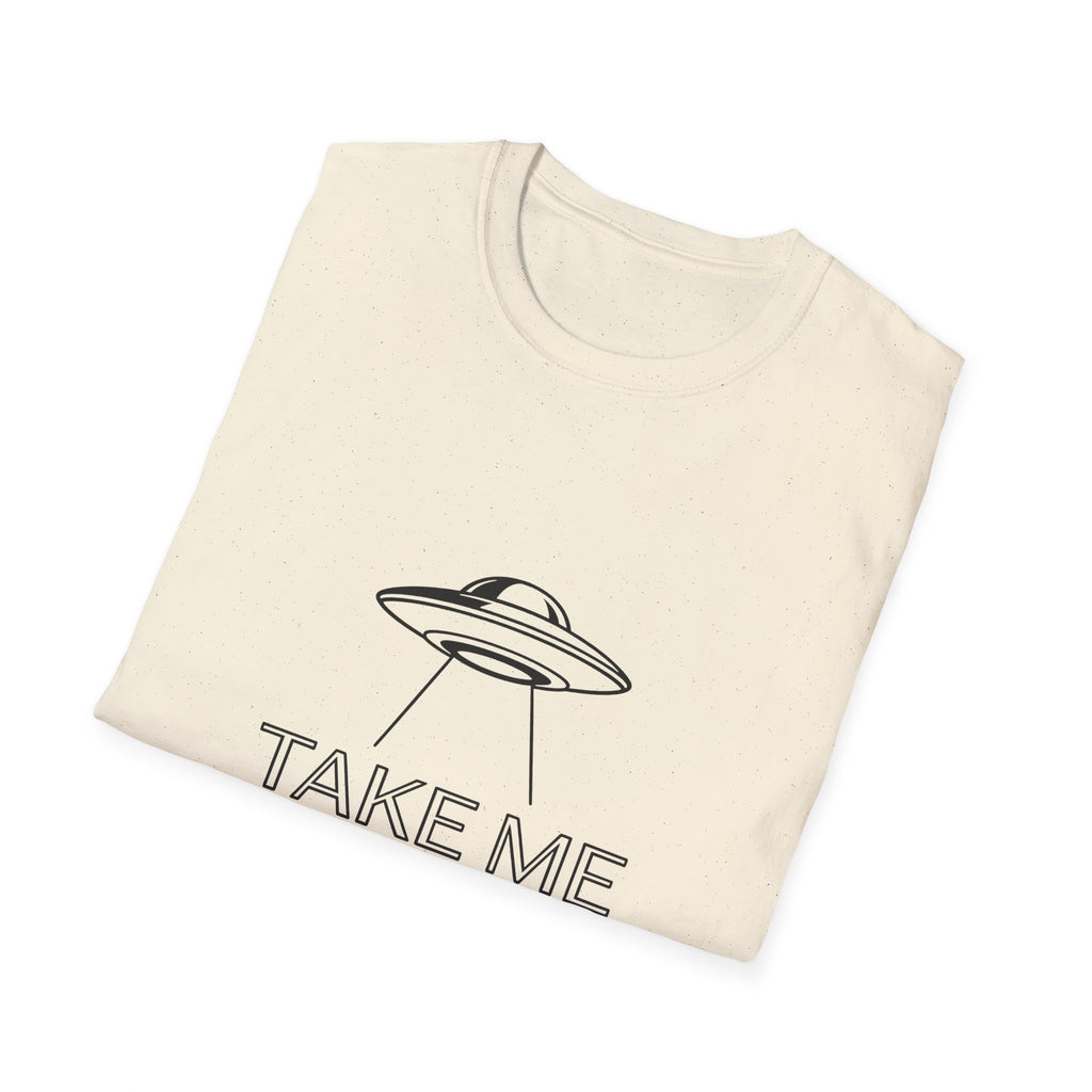 Take Me With You UFO T-Shirt — Alien Abduction Graphic Tee