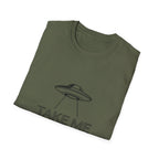 Take Me With You UFO T-Shirt — Alien Abduction Graphic Tee