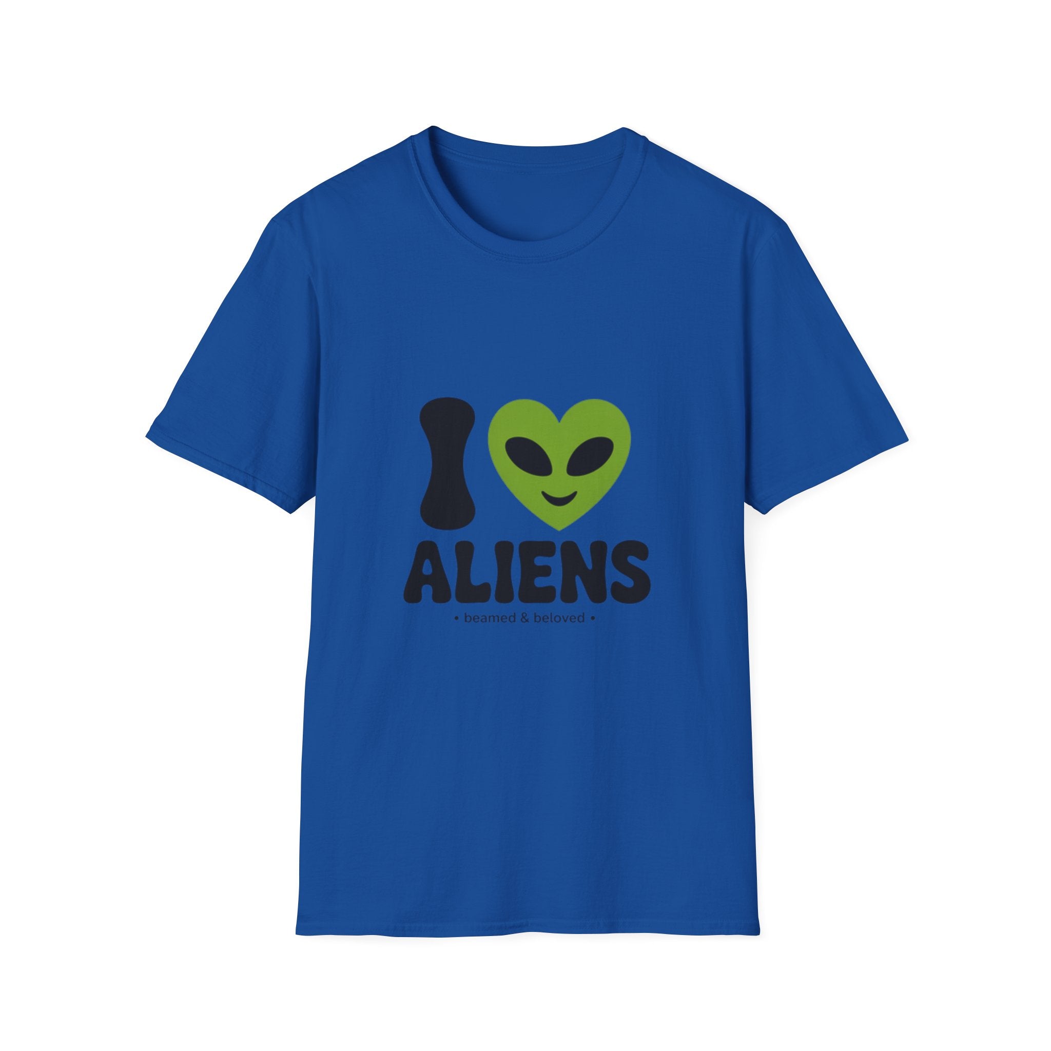 I Heart Aliens T-Shirt — Funny Alien Graphic Tee for Sci‑Fi Fans