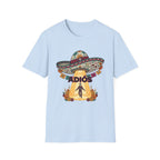 Adios Sombrero UFO Abduction T-Shirt — Humorous Mexican Fiesta Graphic Tee