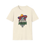 Legal Alien Graphic T-Shirt — Alien Wearing Sombrero Funny Mexican Pride Tee