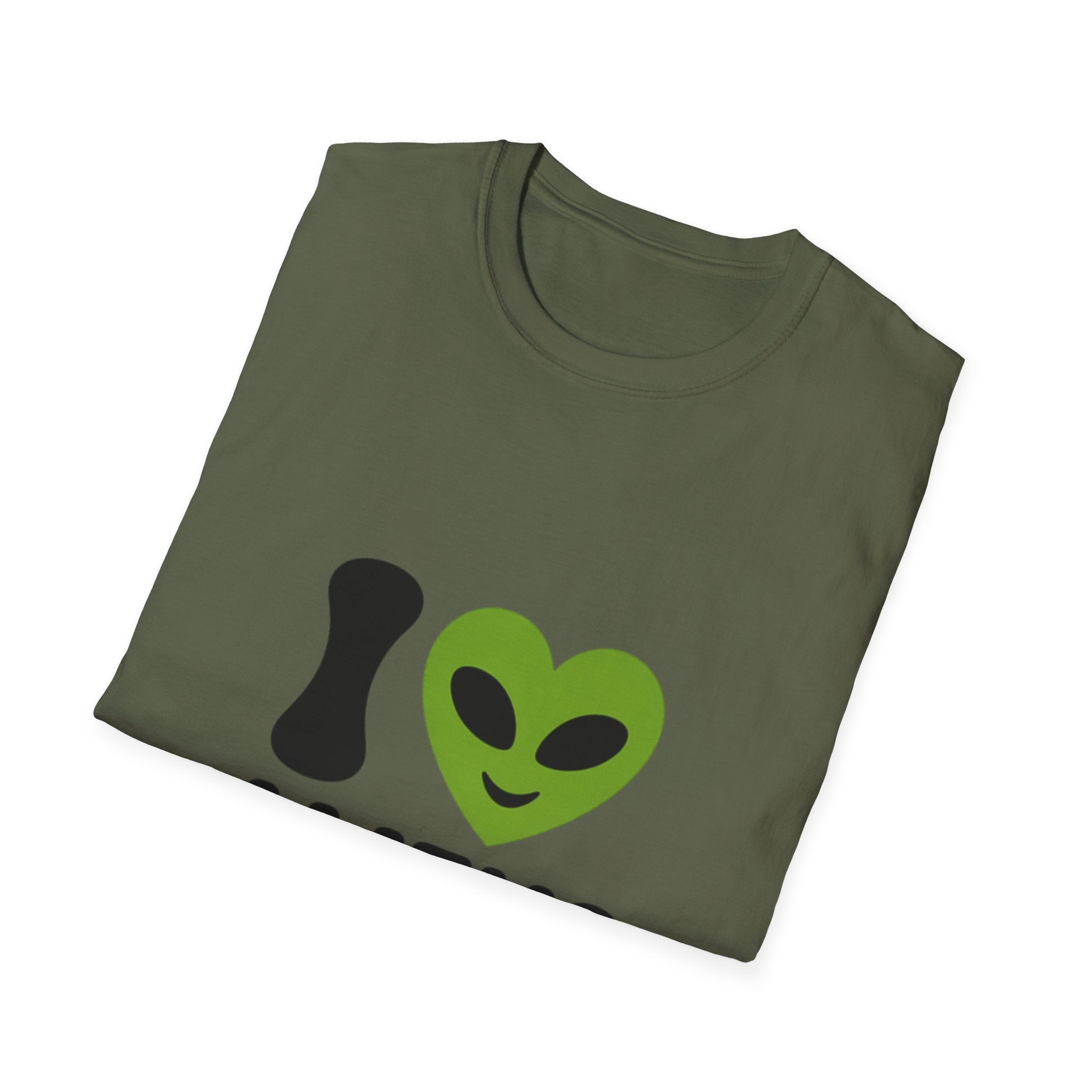 I Heart Aliens T-Shirt — Funny Alien Graphic Tee for Sci‑Fi Fans