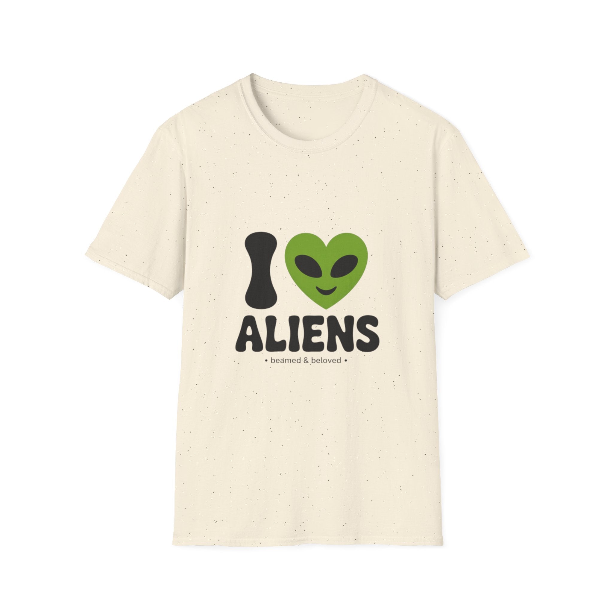 I Heart Aliens T-Shirt — Funny Alien Graphic Tee for Sci‑Fi Fans