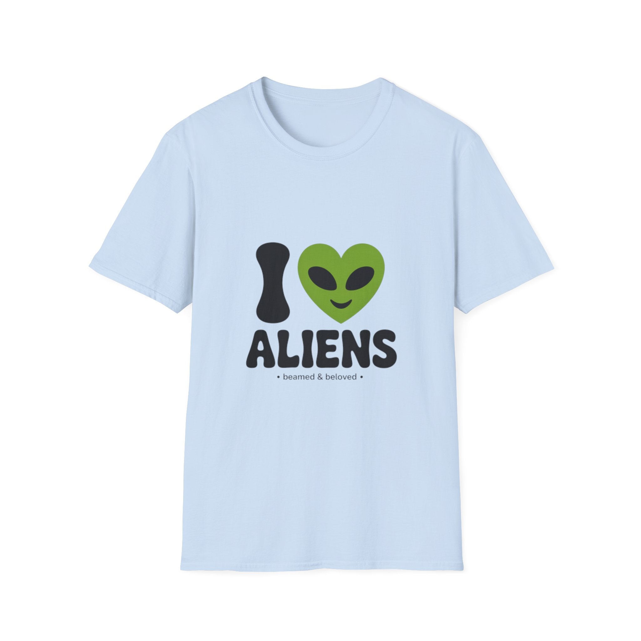 I Heart Aliens T-Shirt — Funny Alien Graphic Tee for Sci‑Fi Fans