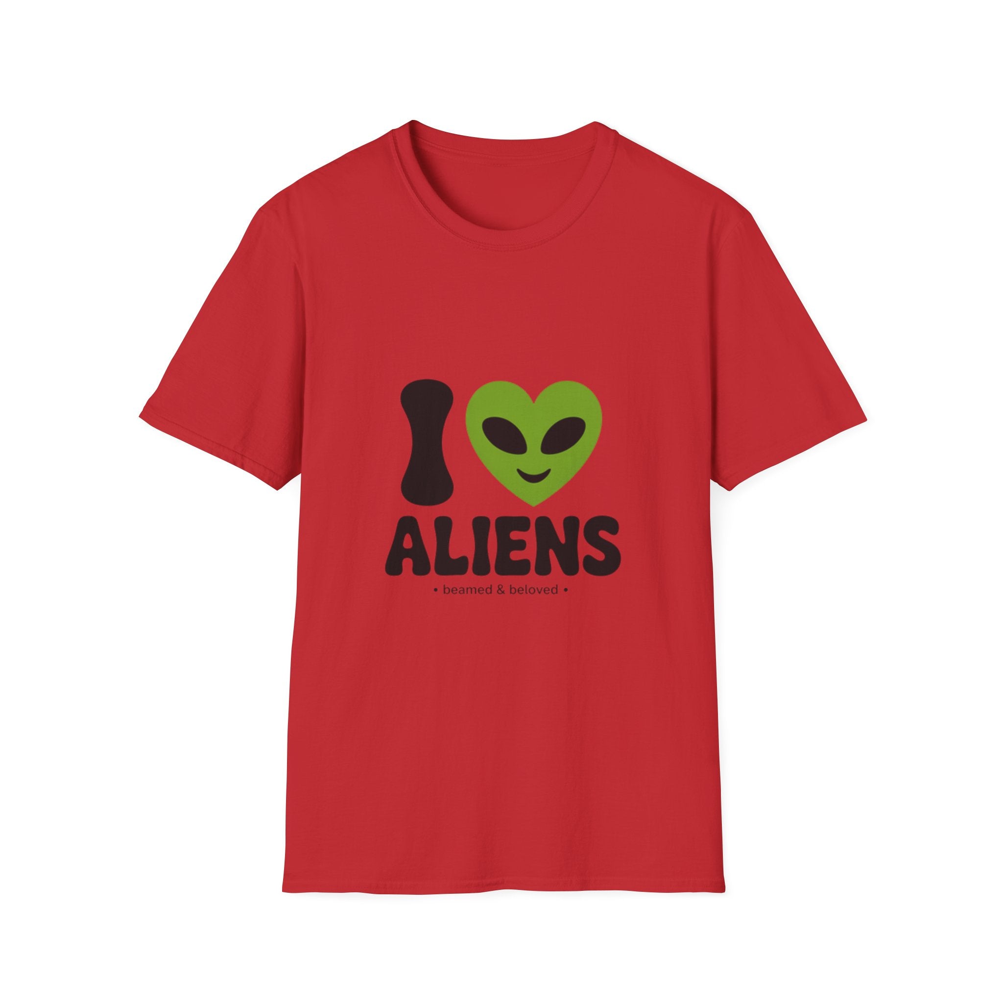 I Heart Aliens T-Shirt — Funny Alien Graphic Tee for Sci‑Fi Fans