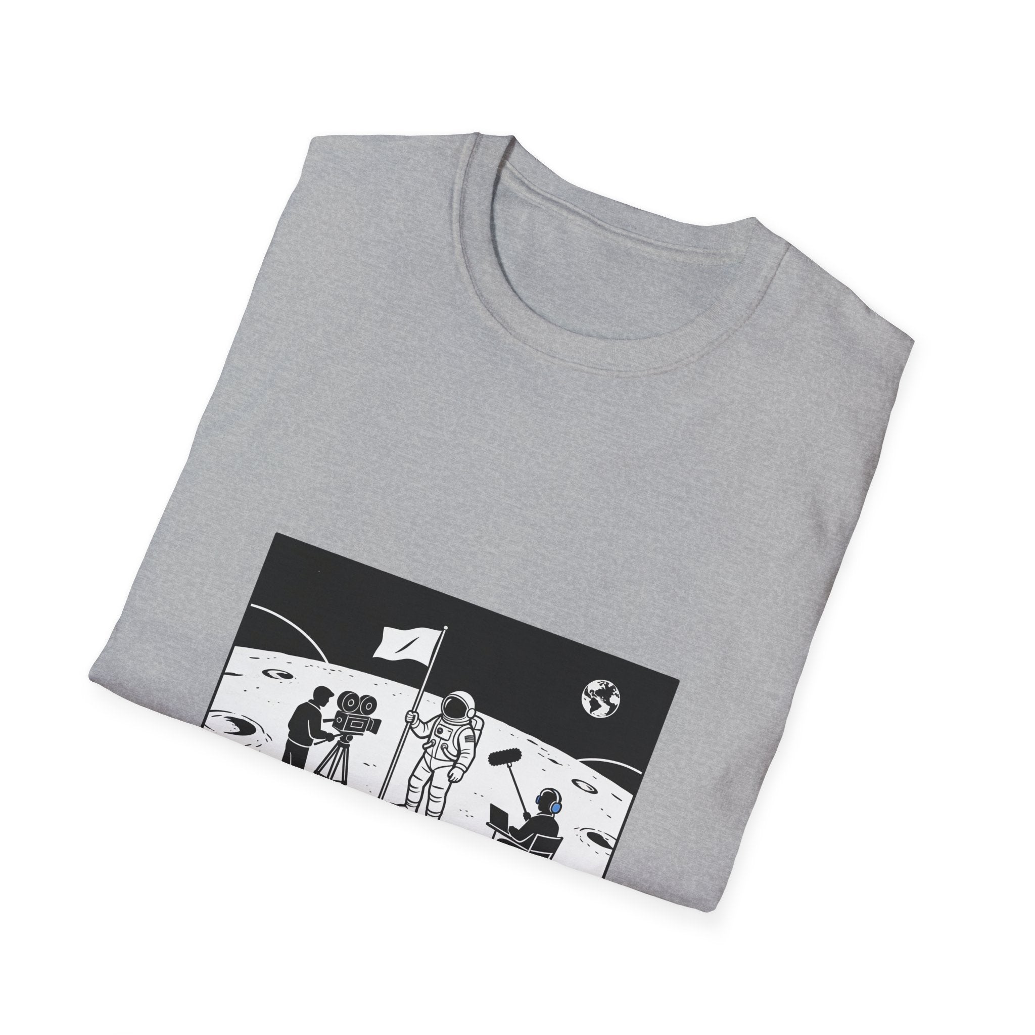 OK NASA, Sure Moon Landing Parody T-Shirt — Funny Space Astronaut Graphic Tee